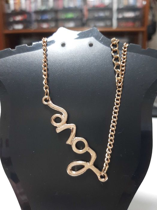Pulseira "Love" em Dourado Nova