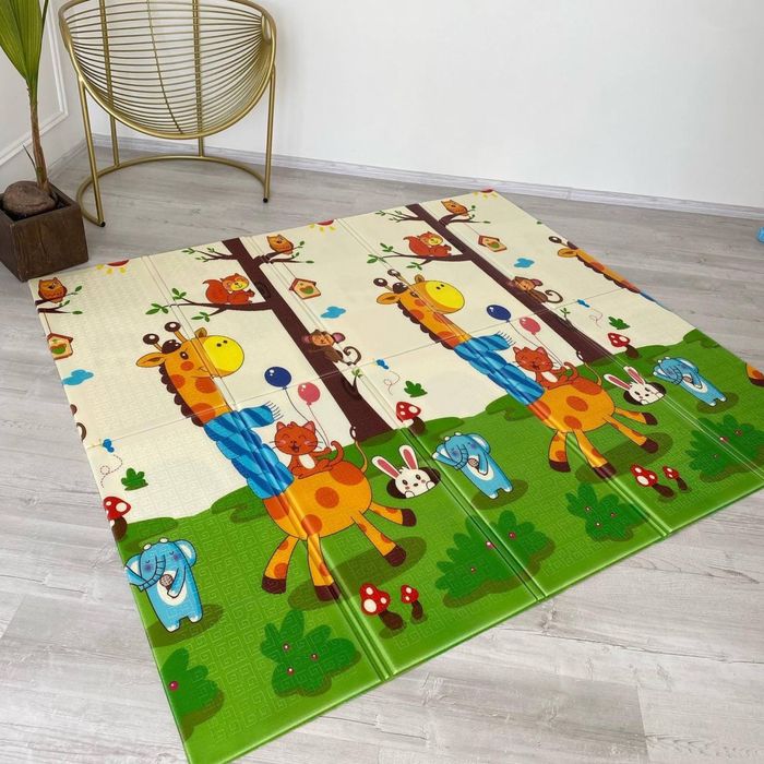 Суперціна! Розвиваючий термокилимок двосторонній! Термоковрик! Коврик