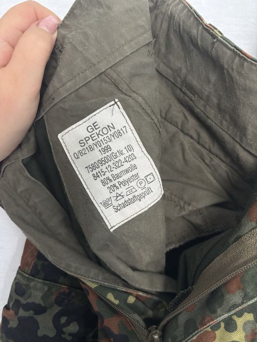 spodnie wojskowe niemieckie gr. nr. 10