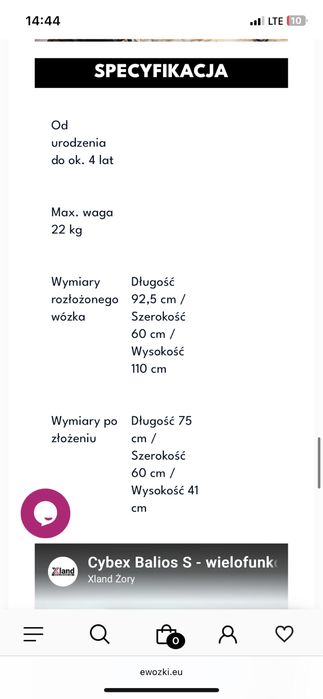 Cybex Balios S Lux - soho gray