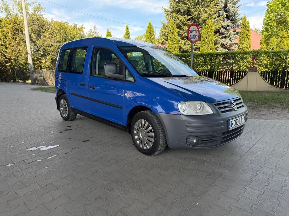 Vw Caddy 5 osób 1.9tdi klima zamiana