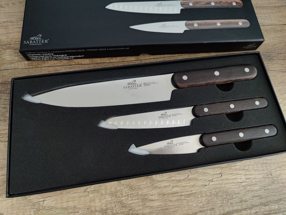 Елітний набір ножів Sabatier International Phenix Inox (3 шт.)