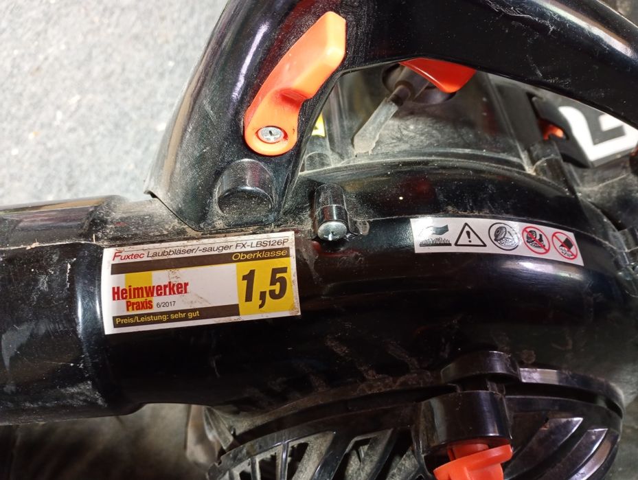 Fuxtec spalinowa dmuchawa/odkurzacz do liści