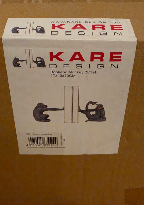 Suportes para livros KARE Design - Monkey Bookends
