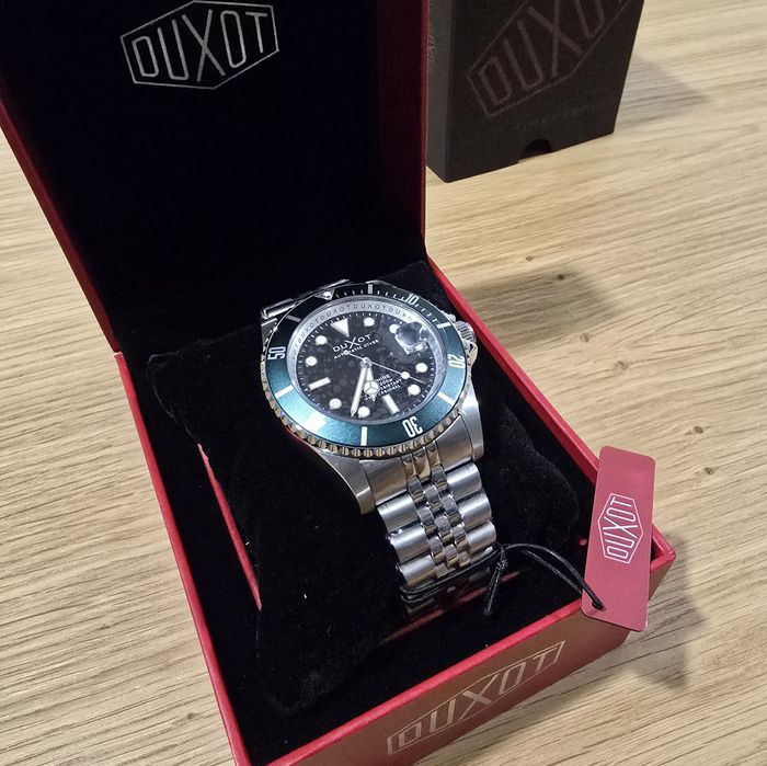 *NOVO* Duxot Atlantica Soot DX-2057-33 Preto (Mov. Seiko NH35) 42mm