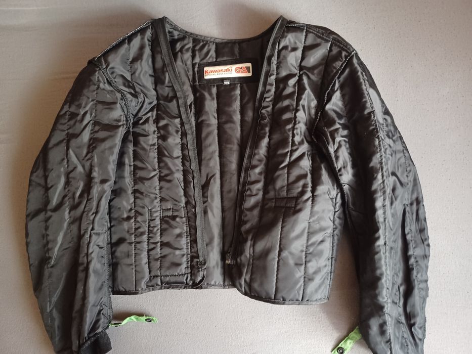 Skóra kurtka skórzana motocyklowa Kawasaki Ginza oryginalna