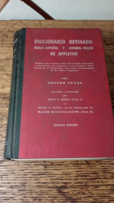 Diccionario Revisado ingles-español y espanol-ingles de appleton