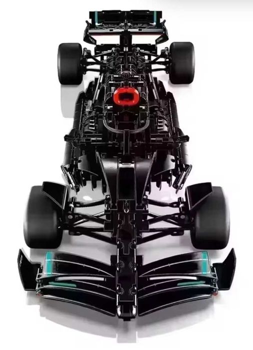 Klocki SuperCar Mercedes bolid F1 AMG 1642-elem 63cm kolekcjonerski