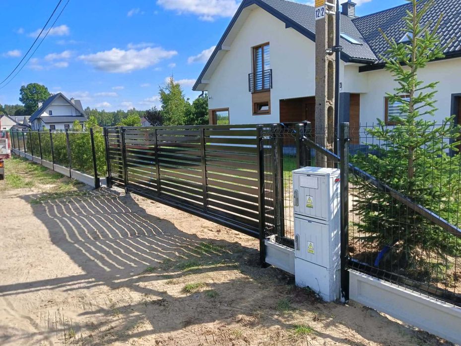 Kompletne ogrodzenie panelowe Z MONTAŻEM