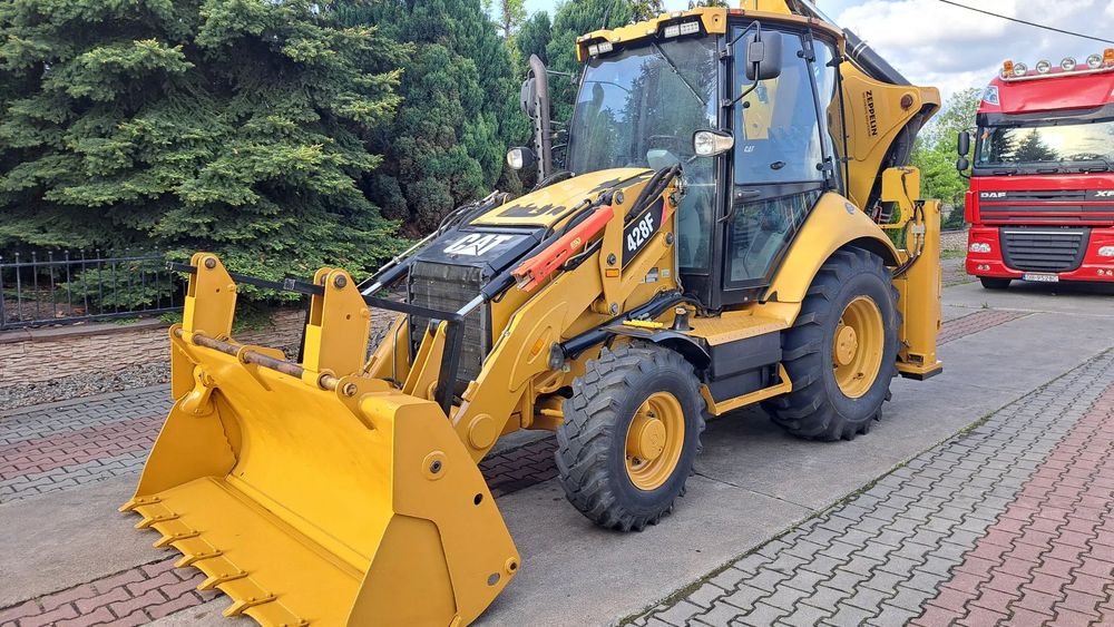 Caterpillar 428F  koparko-ładowarka