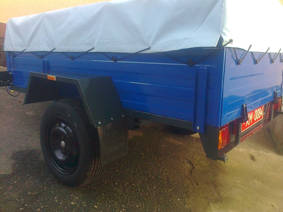 Причіп до легкового авто  АМС-500 новий вис борту 38см