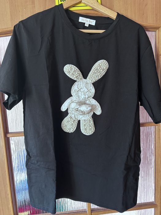 T-shirt Bluoltre S/M czarny