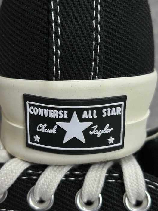 Converse x Rick Owens DRKSHDW TURBODRK black чорні кеди кеды