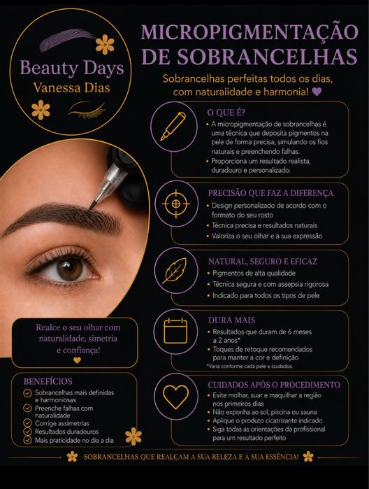 Micropigmentação • Serviços de Estética