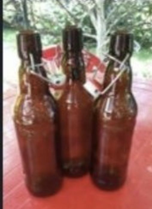 Бутилки з бугельною пробкою, кришкою 1л, 0.75 та 0.5л