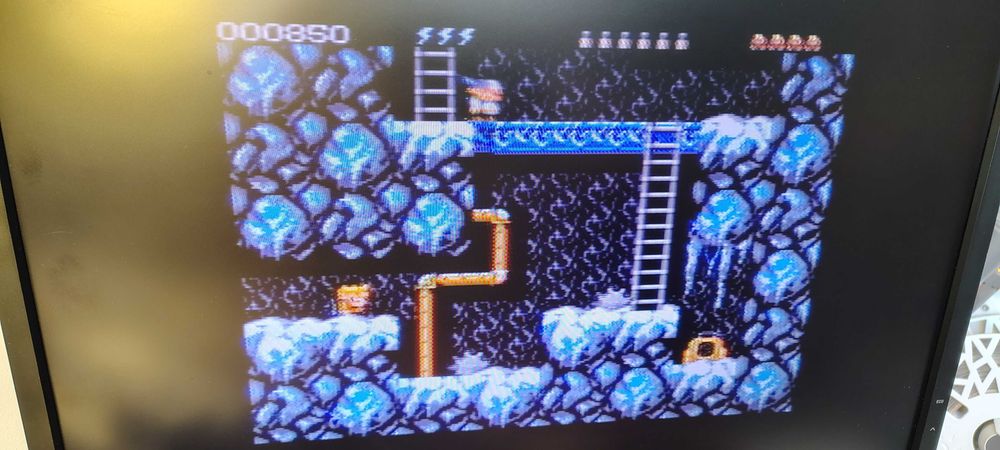 Oryginalna gra Rick Dangerous 2 na Atari ST