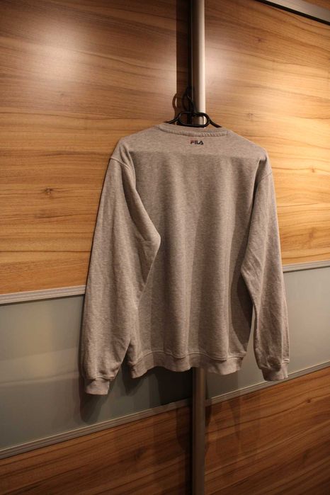 Świetna Bluza męska, FILA, roz.M, szara