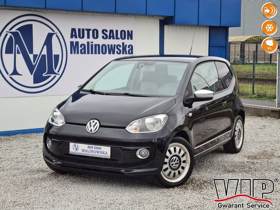 Volkswagen up! Salon PL 97 Tys.Km Klimatyzacja PDC Halogeny Sensory Tempomat Alu