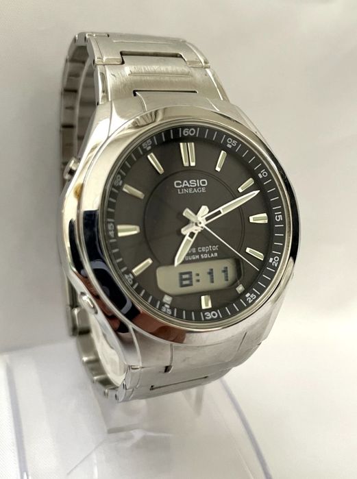 Casio lineage LCW-110 SOLAR sterwany radiowo