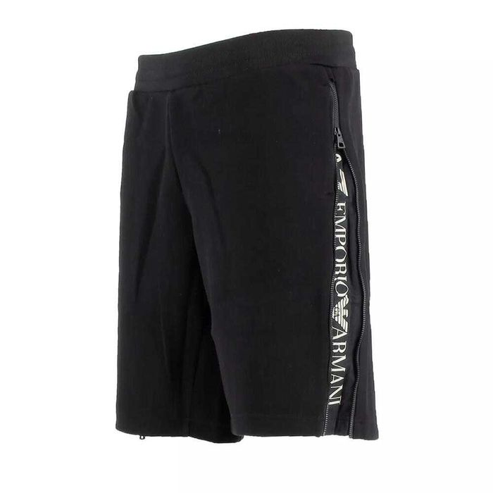 EMPORIO ARMANI EA7 męskie spodenki szorty sportowe BLACK