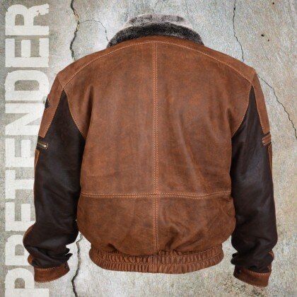 Шкіряна куртка Pretender