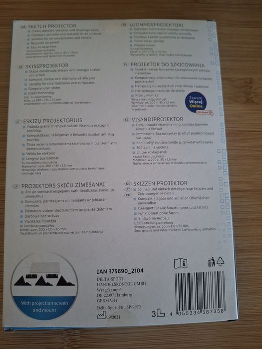 Scetch Projektor Unit Office