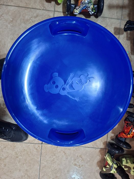 Зимові санки-диск ( тарелка)