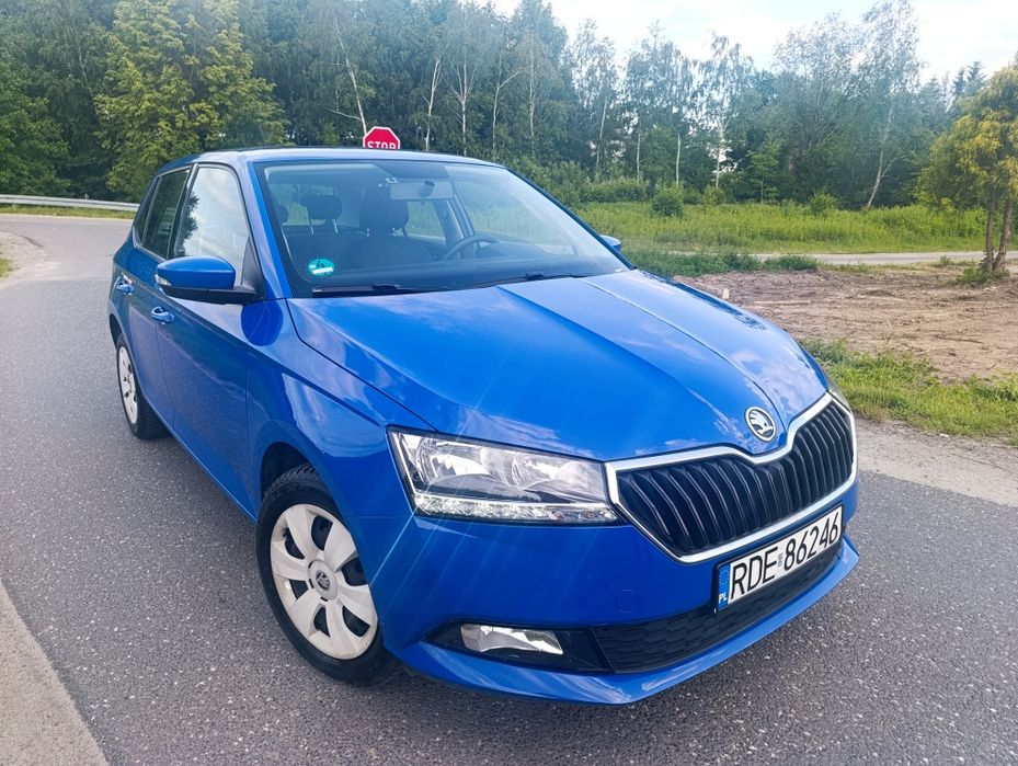 Skoda Fabia lift 1.0mpi benzyna org prz 45tys klima kamera Zadbana
