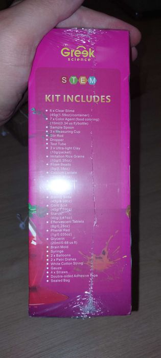 Kit ciências "NOJENTO"