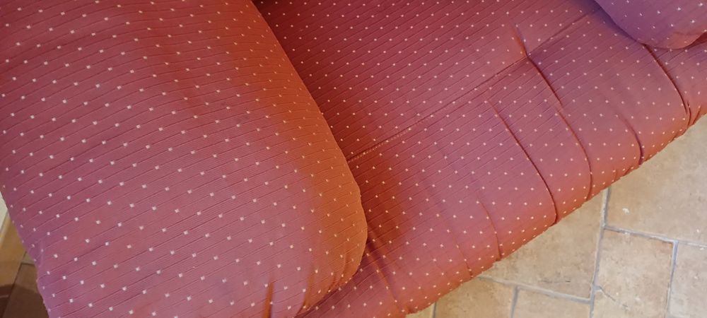 Sofá Poltrona vermelha - 2 unidades