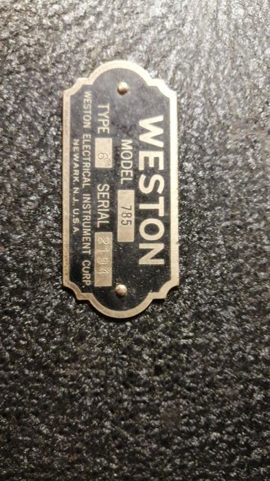 Weston Model 785 Industrial Circuit Tester64286265071362121