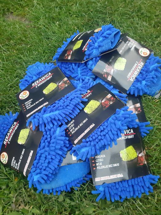 Rekawica z mikrofibry Szmatka do czyszczenia mycia Nowa