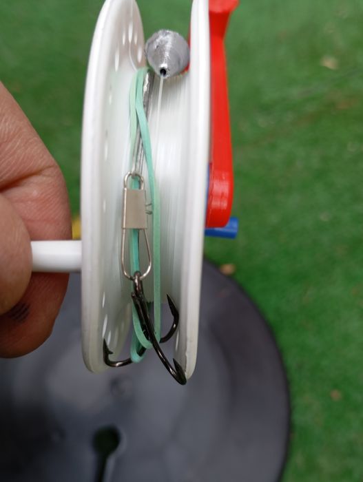 Жерлица оснащённая N1, Украина,уловистая, зимняя жерлица.