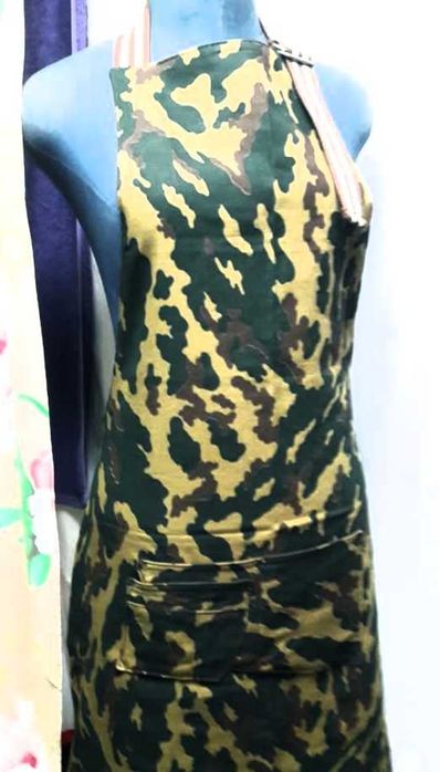 Фартух подвійний з маскувальної тканини плотний 100% котон!