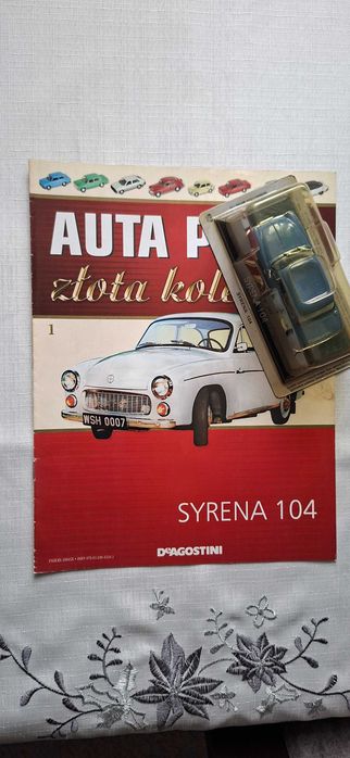 Syrena 104 DeAgostini w skali 1/43