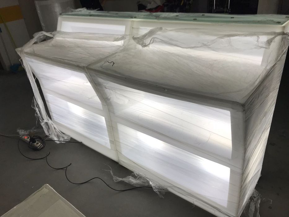 Balcão Led rgb mais comando