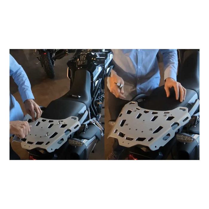 Grelha Traseira para Triumph Tiger 900 / 850 Sport - Base Aço Inox 304
