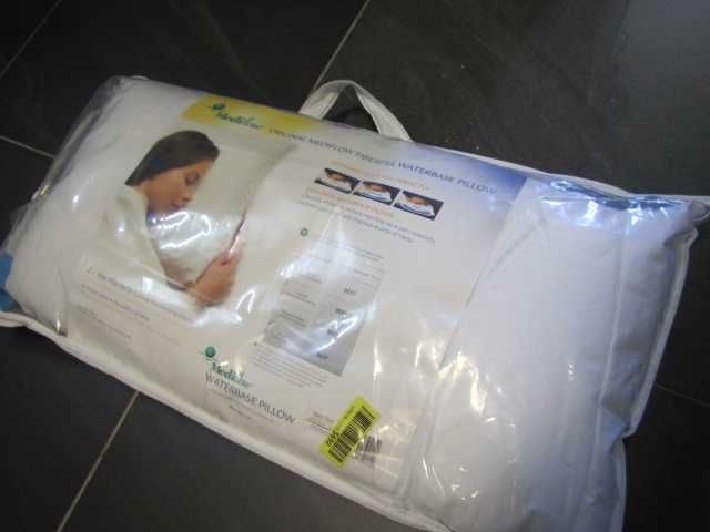 Mediflow Poduszka Wodna, Bawełna, Biały, 40 cm x 80 cm