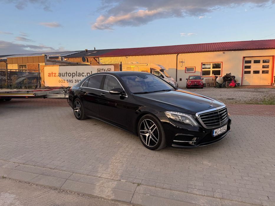 Mercedes-Benz Klasa S 4Matic, pakiet AMG, Long