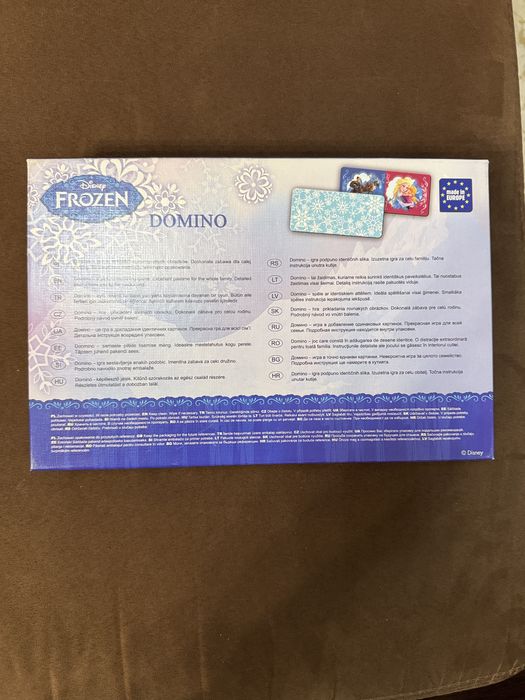 Gra domino Trefl Disney Frozen Kraina lodu