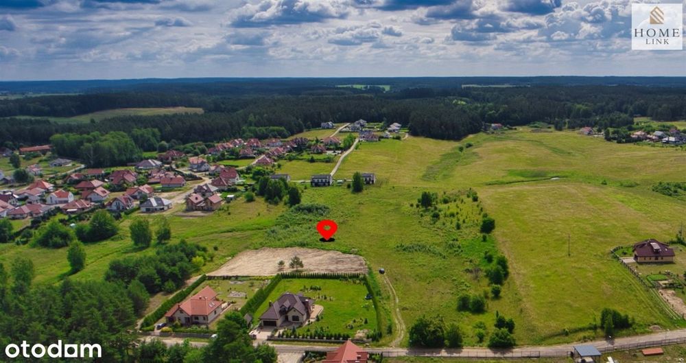 Urocza działka w Dorotowie,blisko jeziora i miasta