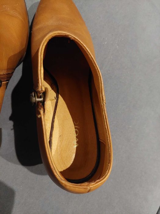 Buty wiosenne damskie  38 skórzane skóra naturalna