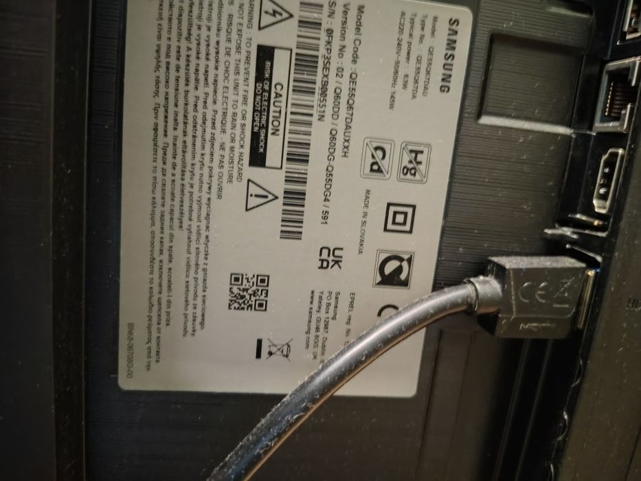 Telewizor Samsung Qe55Q67DAU