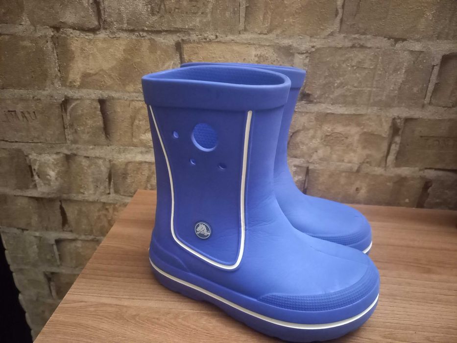 Резиновые сапоги Crocs на мальчика 12-13 размер 30-31.