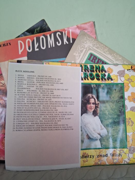 Płyty winylowe uzywane