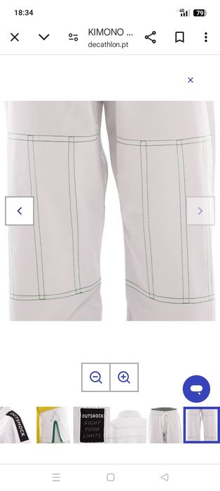 Kimono jiu-jitsu brasileiro criança M4