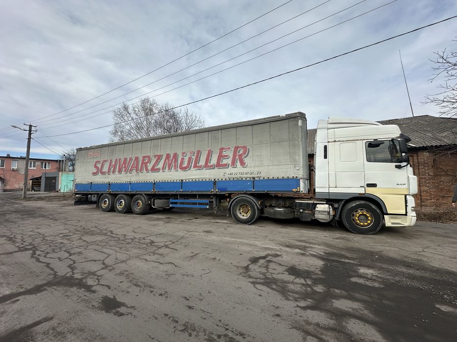Борт штора напівпричіп Schwarzmuller
