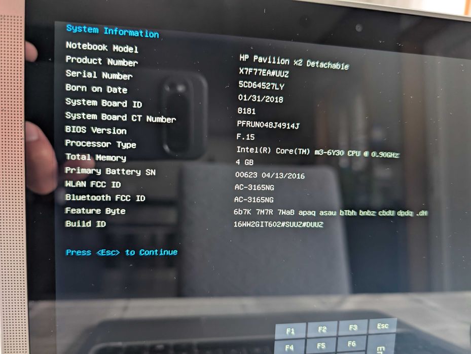 Portatíl HP Pavilion x2 Detachable