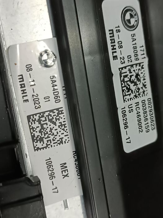 Касета радіаторів BMW X7 G07 БМВ Х7 Г07 17115A3F238 радиаторов