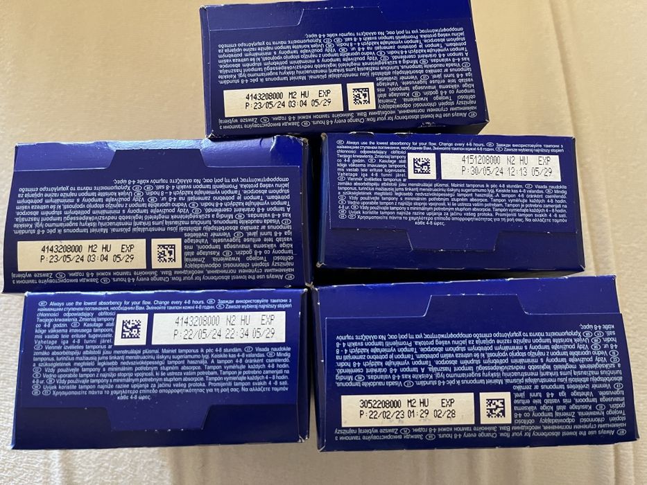 Тампони tampax regular / super